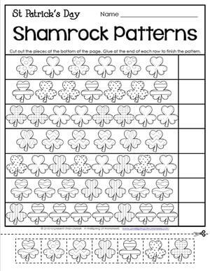 St Patrick's Day - Shamrock Patterns | A Wellspring