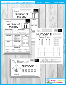 Kindergarten Math Curriculum |Numbers 11-20 | A Wellspring