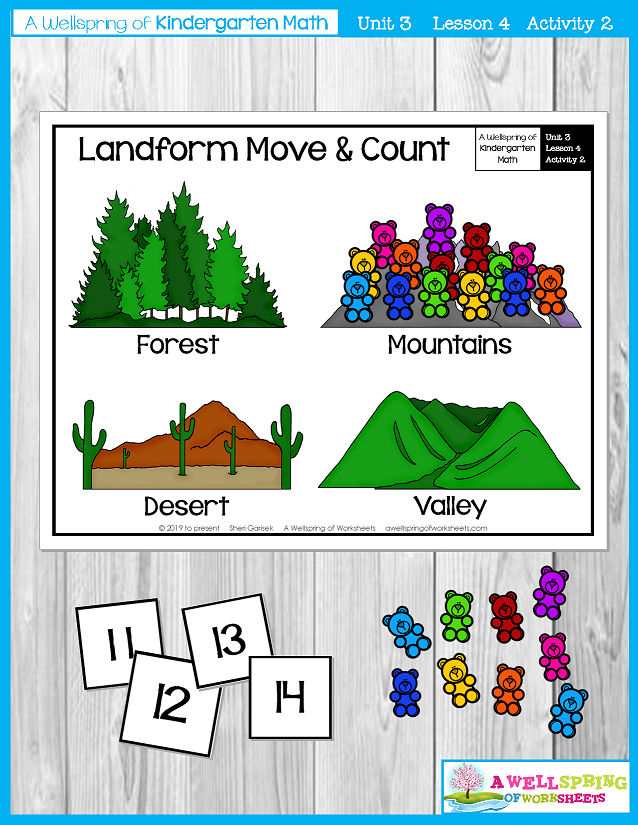 Kindergarten Math Curriculum | Numbers 11-20 | Lesson 4 - Activity 2