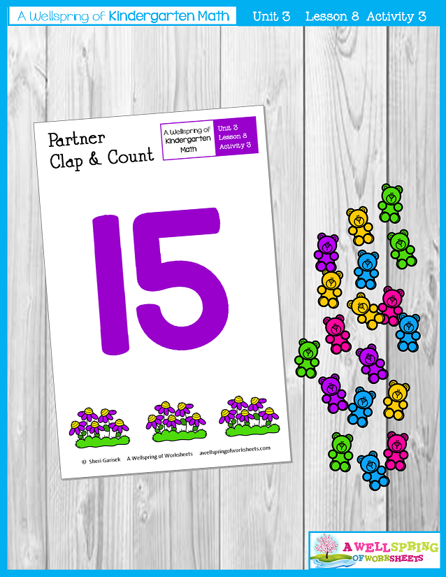 Kindergarten Math Curriculum | Numbers 11-20 | Lesson 8 - Activity 3