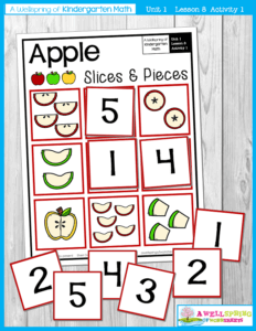 Kindergarten Math Curriculum | Numbers 0-5 | Unit 1 | A Wellspring of ...